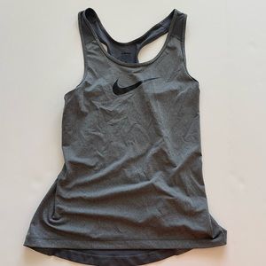 Nike pro grey tank top